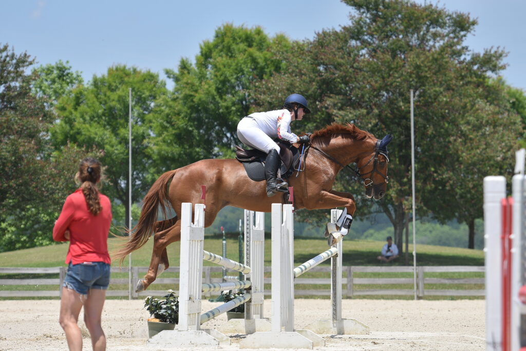 Andy showjumping at Chattahoochee Hills 